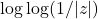 \log\log(1/|z|)