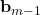 \mathbf{b}_{m-1}